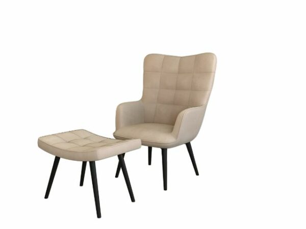 כורסא לסלון משולבת הדום לרגליים דגם מונרו