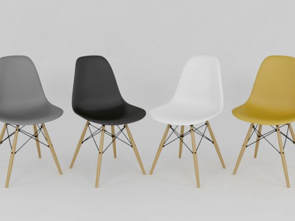 רביעיית כסאות מודרנים דגם כרמל