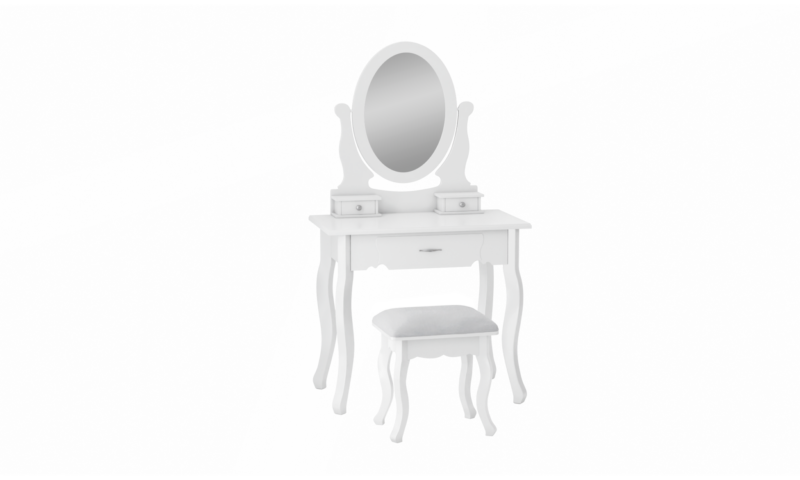 שידת איפור מודרנית כולל כיסא דגם מדריד