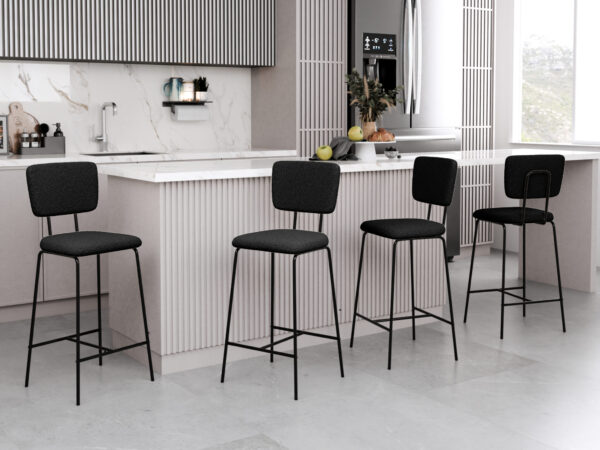 כיסא בר מודרני דגם קובנטרי במגוון צבעים לבחירה