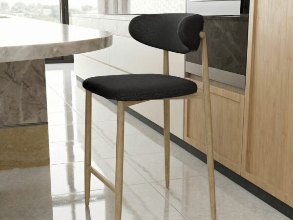 רביעיית כיסאות בר אלגנטיים ומודרניים דגם פריז צבעים לבחירה