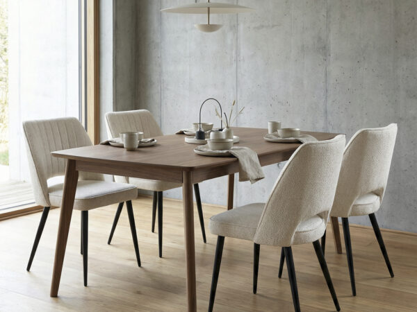 רביעיית כיסאות פינת אוכל יוקרתיים דגם אוסקה-מגוון צבעים לבחירה