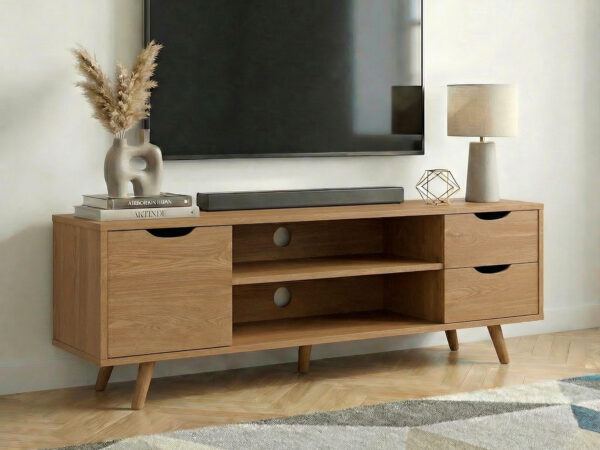 מזנון טלוויזיה בעיצוב צעיר ומלא סטייל דגם קאמפו