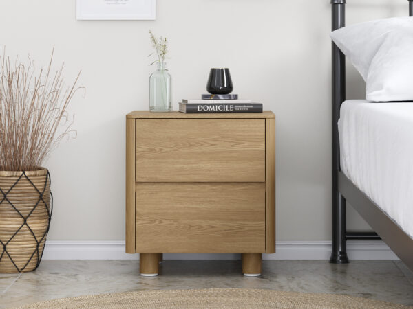 זוג שידות לילה מודרניות במראה נקי דגם לה פז