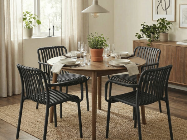 רביעיית כיסאות פינת אוכל דגם סוקרה – צבעים לבחירה